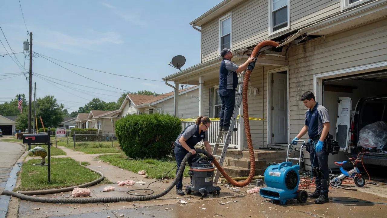Water Damage Restoration in Holdenville, OK near me